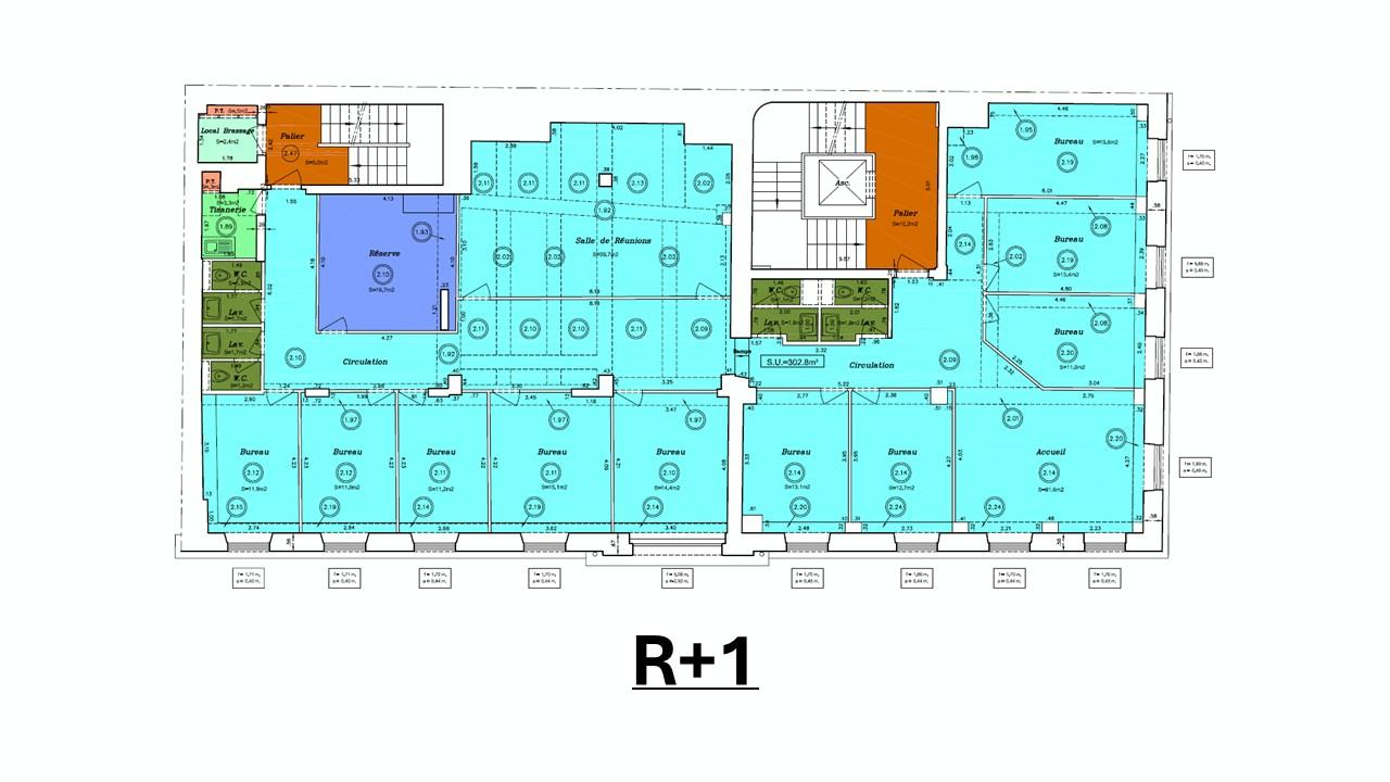 Bureau Paris 1571m² Location bureau Paris OLBUR2530496 14